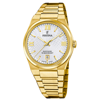 Montre Festina Homme in Acier plaqué or jaune F20057/1 - F20057/1